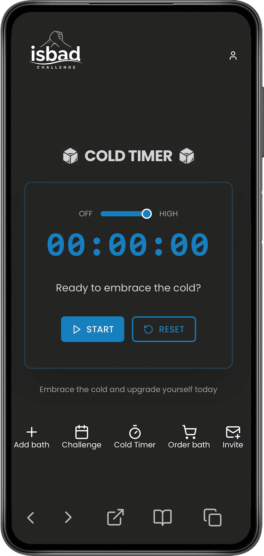 Isbad Challenge - Timer
