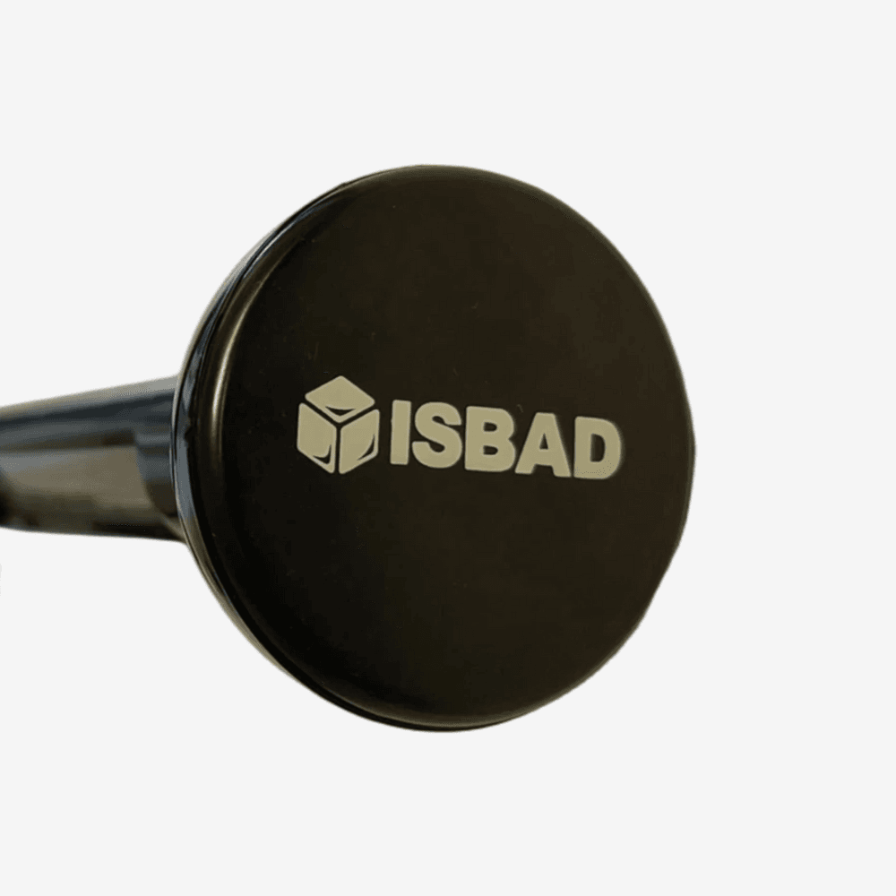 Isbad Termometer Svart
