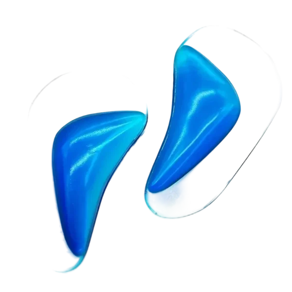 Silicone support sole with cooling